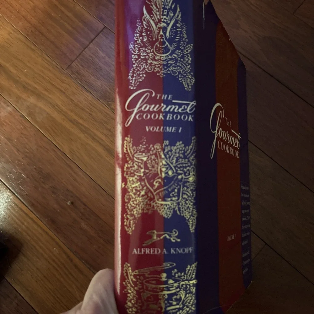 The Gourmet (Magazine) Cookbook  Volume 1. (1984, Deluxe Hardcover/DJ) VG+.